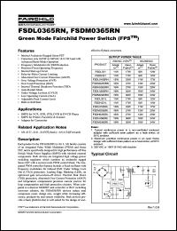 Click here to download FSDL0365RN_NL Datasheet