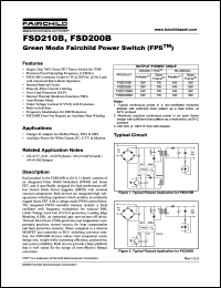 Click here to download FSD210B Datasheet