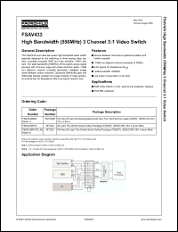 Click here to download FSAV433MTCX_NL Datasheet
