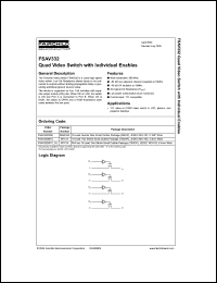 Click here to download FSAV332MTCX_NL Datasheet