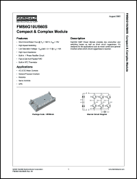 Click here to download FMS6G10US60 Datasheet