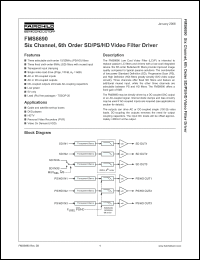 Click here to download FMS6690MTC20X Datasheet