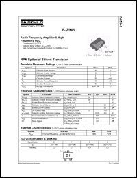 Click here to download FJZ945OTF Datasheet