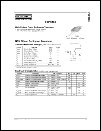 Click here to download FJP9100 Datasheet