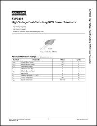 Click here to download FJP3305H2 Datasheet