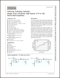 Click here to download FHP3230IM8X Datasheet