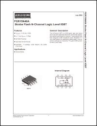 Click here to download FGR15N40 Datasheet