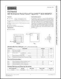 Click here to download FDZ7064AS Datasheet