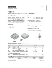 Click here to download FDZ294N Datasheet