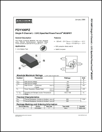 Click here to download FDY100 Datasheet