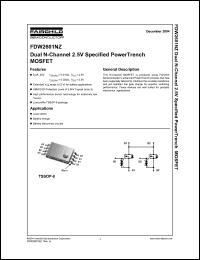 Click here to download FDW2601 Datasheet