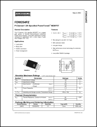 Click here to download FDW254PZ Datasheet