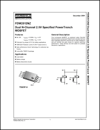 Click here to download FDW2512 Datasheet