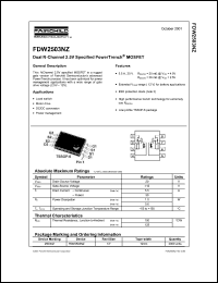 Click here to download FDW2503NZ Datasheet