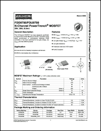 Click here to download FDD8780 Datasheet