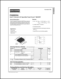 Click here to download FDS9933A_NL Datasheet