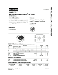 Click here to download FDS9412A Datasheet