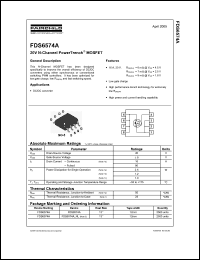 Click here to download FDS6574A_NL Datasheet