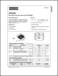 Click here to download FDS4953_NL Datasheet