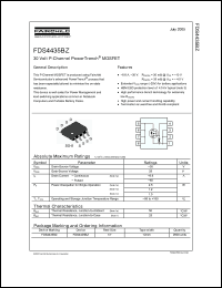 Click here to download FDS4435BZ Datasheet