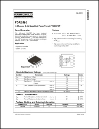 Click here to download FDR6580_NL Datasheet