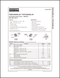 Click here to download FDB24AN06 Datasheet