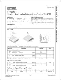 Click here to download FDM6296 Datasheet
