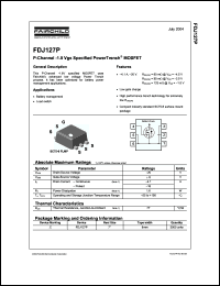 Click here to download FDJ127P Datasheet