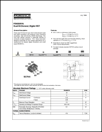 Click here to download FDG6301N_NL Datasheet
