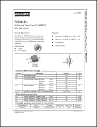 Click here to download FDD8447L Datasheet