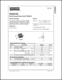 Click here to download FDD6672A_NL Datasheet