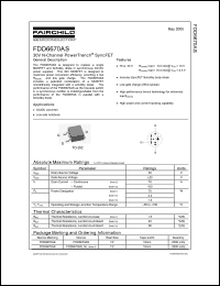 Click here to download FDD6670AS Datasheet