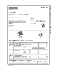 Click here to download FDD6635 Datasheet