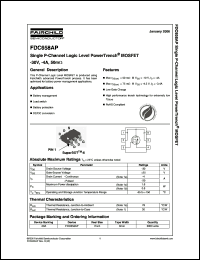 Click here to download FDC658AP Datasheet