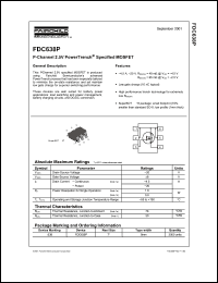 Click here to download FDC638P_NL Datasheet