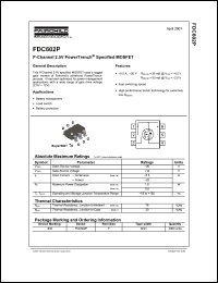 Click here to download FDC602P_NL Datasheet