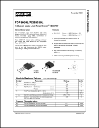 Click here to download FDB8030L_NL Datasheet