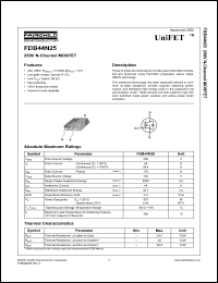 Click here to download FDB44N25 Datasheet
