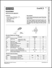 Click here to download FDA62N28 Datasheet