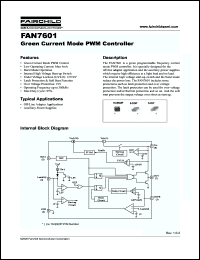 Click here to download FAN7601GX Datasheet