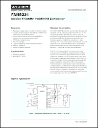 Click here to download FAN5234QSCX Datasheet