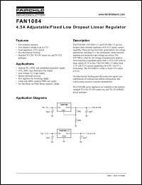 Click here to download FAN1084 Datasheet