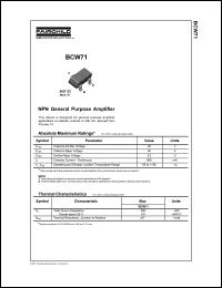 Click here to download BCW71_D87 Datasheet