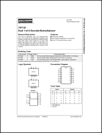Click here to download 74F139SCX_NL Datasheet