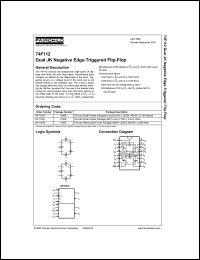 Click here to download 74F112SCX_NL Datasheet