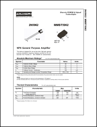 Click here to download 2N5962_D74 Datasheet