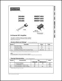 Click here to download 2N5484_D26Z Datasheet