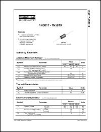 Click here to download 1N5817_NL Datasheet