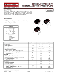 Click here to download MOC8204300W Datasheet