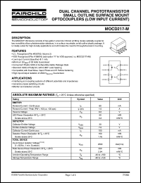 Click here to download MOCD217R2VM Datasheet